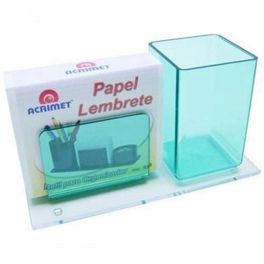 Imagem de Porta Lapis E Lembrete Papel Bco Acrimet 948 Verde Clear