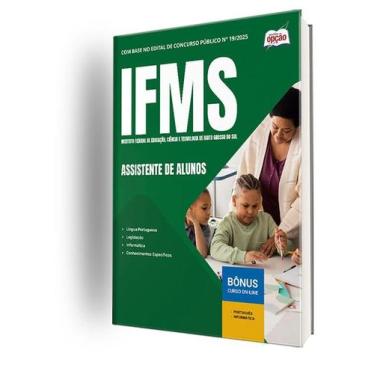 Imagem de Apostila IFMS  - Assistente de Alunos - Apostilas Opção