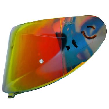 Imagem de Viseira Capacete Axxis V18B Vermelho City Segment p/ Pinlock