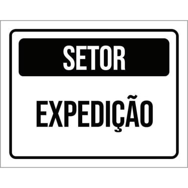 Imagem de Placa Sinalização - Setor Expedição 36X46