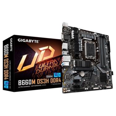 Imagem de Placa Mãe Gigabyte B660M Ds3H Rgb Ddr4 Intel Lga 1700 M.2