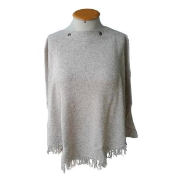 Imagem de Blusa Poncho Tricot Mousse Premium Super Grosso Plus Size Lã-Feminino