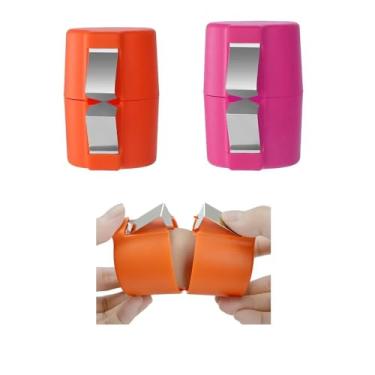 Imagem de Pacote com 2 ferramentas para cortar ovos descascador de ovos Cracker ferramenta para rachar ovos, cortador de ovos, abridor de ferramenta de descascador de ovos duros, utensílios de cozinha, P+O