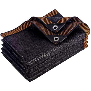 Imagem de QLOFEI Tela De Sombra 18X30 Pés Para Jardim, Proteção Solar 80-90% Com Ilhós, Telas Plantas Pátio, Estufa, Velas Canil, Galinheiro, Pérgola Externa