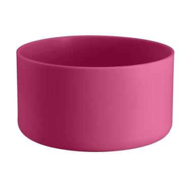 Imagem de Vmini Bota protetora de silicone, compatível com Hydro Flask e mais garrafas de água, capa de manga inferior antiderrapante (340 a 680 g, Snapper)