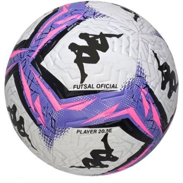 Imagem de Bola de futsal kappa player, Roxo