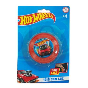 Imagem de Ioiô Hot Wheels com Luz Toyng 4+ Anos Cores Sortidas 1 Unidade
