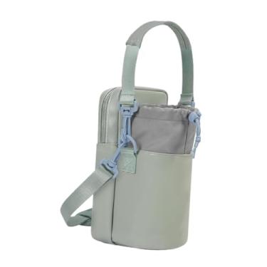 Imagem de YIJU Garraça de garrafinha de água Bolsa de ombro Bike Gift com porta -bolas de bolsa de bolso para esportes de aniversário de festa, Luz Verde