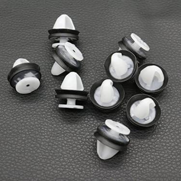 Imagem de DZMZL Grampos de painel de acabamento fixadores de retentor Qtde 10 para Peugeot 206 306 307 308 6991Y8 cartão de porta interior e pilar
