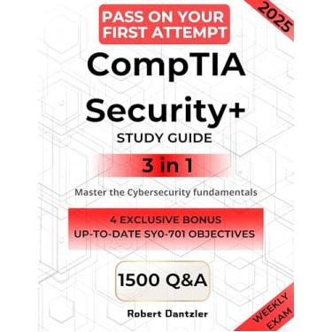Imagem de CompTIA Security+ STUDY GUIDE – Mastering Cybersecurity. The 3-in-1 Guide to the SY0-701 Exam: Pass on Your First Attempt with a Proven Method, Hands-On ... & Step-by-Step Learning. (English Edition)