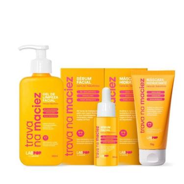 Imagem de Labotrat LabPOP Trava na Maciez Gel 240ml + Sérum Facial 30ml + Mascar