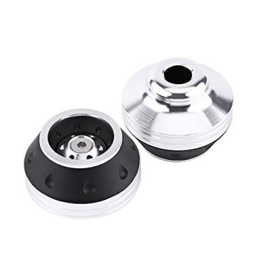 Imagem de Sliders de Moldura de Garfo Dianteiro Motocicleta, Liga de Alumínio CNC, par de Ciclomotores de Proteção Com o Ciclo de Scooter Com Esquerda e Direita, para a Maioria das Motos,