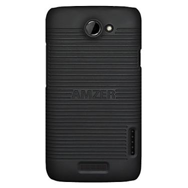 Imagem de Amzer AMZ93883 Capa rígida de encaixe para HTC One X/ATT HTC One X - Embalagem de varejo - preta