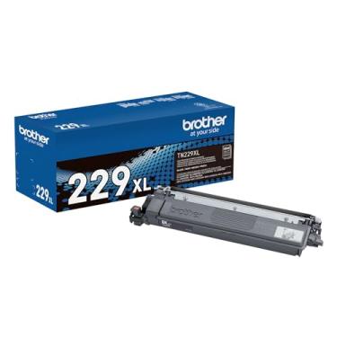 Imagem de Brother Genuine TN229XLBK Black High Yield Printer Toner Cartridge - Print up to 3,000 Pages(1)