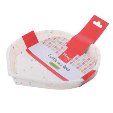 Imagem de Forma de Silicone Coração bolo, pudim 25 cm - Wincy