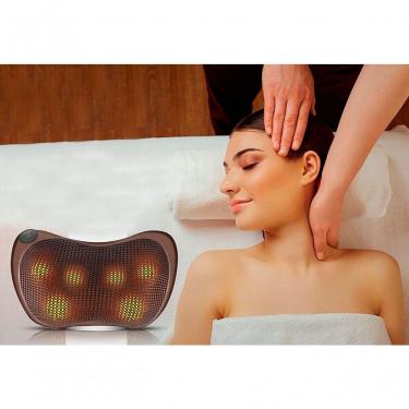 Imagem de Almofada Encosto Massageador Shiatsu Portátil Para Carro Escritório