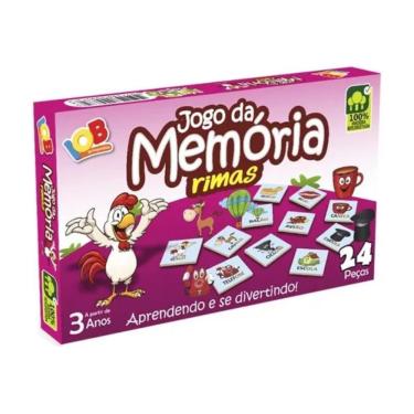 Imagem de Jogo De Memória Rimas Mad 20 Pçs Ref 67