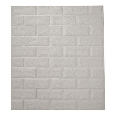 Imagem de 25 Placas 3d Revestimento De Parede Tijolinho Em Pvc Parede Decorada