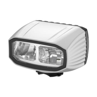 Imagem de Deevoka Luz de bicicleta Acessórios para faróis de bicicleta para passeios noturnos Farol dianteiro para estrada e montanha, Branco