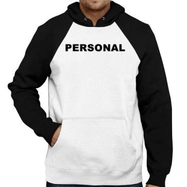 Imagem de Moletom Personal  - Foca na Moda, Branco, Preto, M