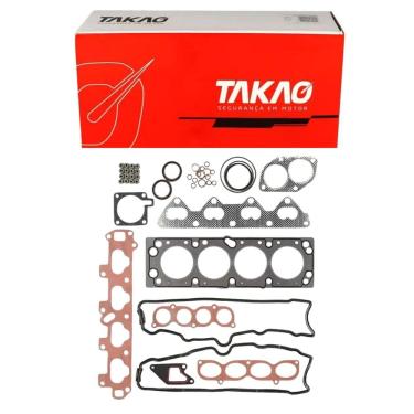 Imagem de Junta Superior C/ Retentor (Jg) Wagon 1.0 16V 1999 A 2005 / Corsa 1.0 16V 1999 A 2005 - Takao Jsrgm10B