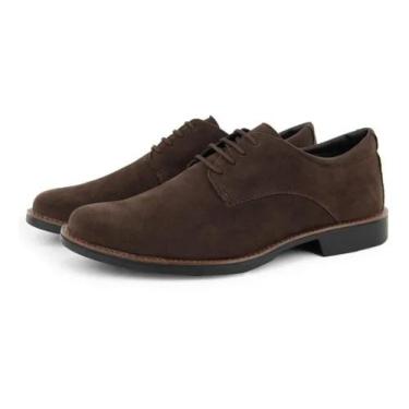 Imagem de Sapato Casual Oxford Masculino Com Cadarço Sapato Conforto - br 2 calç