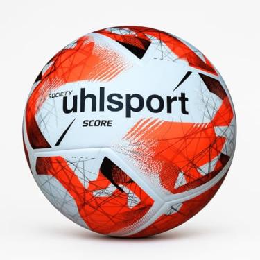 Imagem de Bola de Futebol Society Uhlsport Score Branco/Preto/Vermelho Tamanho 5