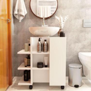 Imagem de Gabinete Banheiro Style Branco - CASA H