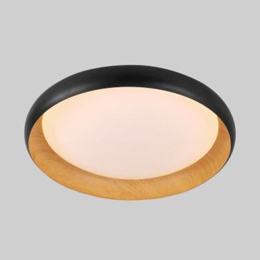 Imagem de Plafon well preto madeira - LS