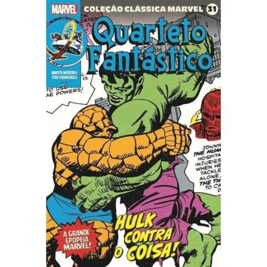 Imagem de Coleção Clássica Marvel Vol.31 - Quarteto Fantástico Vol.06
