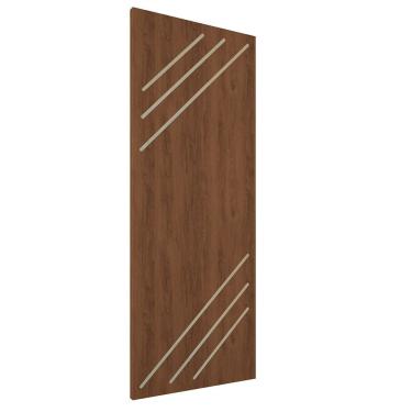 Imagem de Porta De Madeira Frisada U.v 210cm X 80cm - R30k Imbuia