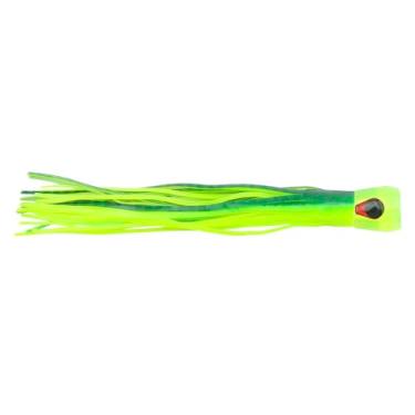 Imagem de C&H Lures Isca AlienXL, saia de golfinho/tabela, cabeça côncava, olho holográfico, 26,6 cm