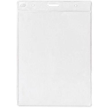 Imagem de Crachá Sem Presilha Transparente 120 Mm X 155 Mm - Planeta Criança