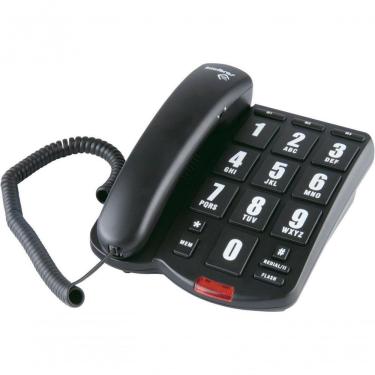 Imagem de Telefone C- Fio Tok Fácil Preto Teclas Grandes 4000034