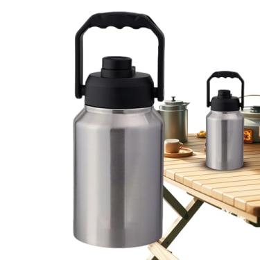 Imagem de Balde para,2L Jarra de Água para Armazenamento de com Alça | Garrafa De Água Portátil Para Camping Piquenique Praia Piscina Exterior Jardim Hotel E Viagem