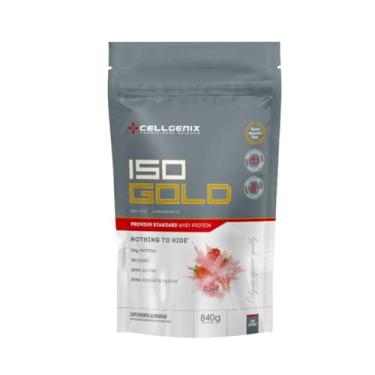 Imagem de ISO GOLD 840G REFIL - CELLGENIX NUTRITIONAL SCIENCE (840g, Morango)