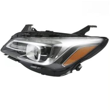 Imagem de Lâmpada de neblina esquerda direita LED luz diurna frontal LED conjunto de farol lâmpada de canto ampla compatível com LaCrosse 2017-2019 GM2503466 (direita)