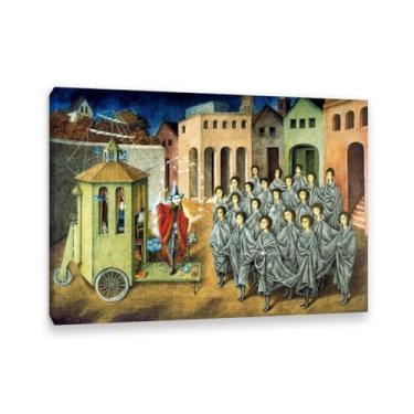 Imagem de SDYJ6GSW Remedios Varo Impressões de arte em tela O pôster do malabarista pinturas famosas arte de parede arte surrealismo arte para sala de estar decoração de escritório em casa 70 x 50 cm (28 x 20