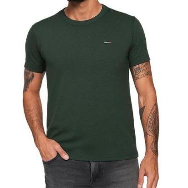 Imagem de Camiseta Masculina FMF Malha Fusion Premium Estilo Europeu com Bordado Exclusivo Itália-Masculino