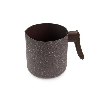 Imagem de Fervedor Hercules Antiaderente Ceramica Soft Touch Marrom 12x10cm