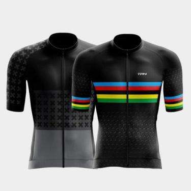 Imagem de Combo Kit 2 Camisas Premium Masculinas Manga Curta Proteção UV Respirá