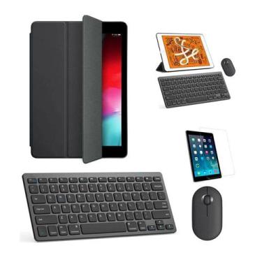 Imagem de Capa Smart Preto Tecl Mouse Preto Pel iPad Air 5 10,9" 2022 - BDNET