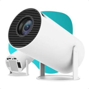 Imagem de Projetor Led 4K Android 11.0 Portátil HD Bluetooth HDMI WIFI Bivolt - SmartProjetor Hom...