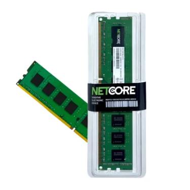 Imagem de Memória Netcore, 8GB, 2400MHz, DDR4, CL17, Preto - NET48192UD24