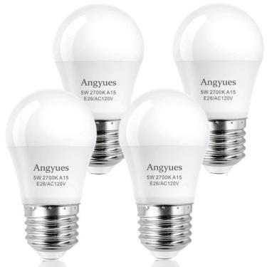 Imagem de Lâmpada LED Angyues A15 5W 120V 40W Equivalente Branco Quente 2700K