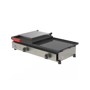 Imagem de Chapa Sanduicheira Dupla a gás com Prensa PR-700GN Progás