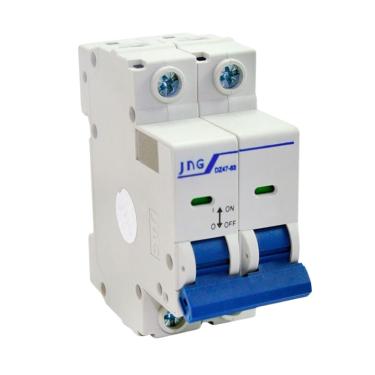 Imagem de Minidisjuntor Bipolar Curva C 63A - Jng