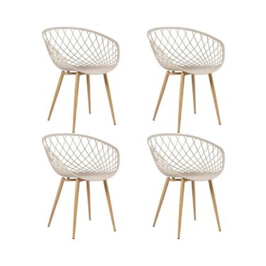 Imagem de Cadeira Clarice Nest Wood Com Apoio de Braço