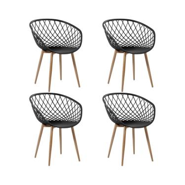 Imagem de Cadeira Clarice Nest Wood Com Apoio de Braço