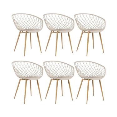 Imagem de Cadeira Clarice Nest Wood Com Apoio de Braço